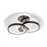 Потолочный светильник Escada 10235/4 ROUND LED*85W Black/White MODULE