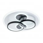 Потолочный светильник Escada 10235/4 ROUND LED*85W Black/White MODULE