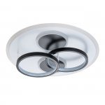 Потолочный светильник Escada 10235/4 ROUND LED*85W Black/White MODULE