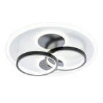 Потолочный светильник Escada 10235/4 ROUND LED*85W Black/White MODULE