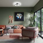 Потолочный светильник Escada 10235/4 ROUND LED*85W Black/White MODULE