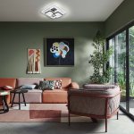 Потолочный светильник Escada 10235/4 SQUARE LED*105W Black/White MODULE