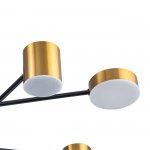 Потолочный светильник Escada 10235/9 LED*110W Black/Brass OGMA
