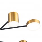 Потолочный светильник Escada 10235/9 LED*110W Black/Brass OGMA