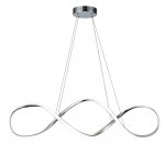 Подвесной светильник Escada 10236/1 LED*60W Chrome KNOT