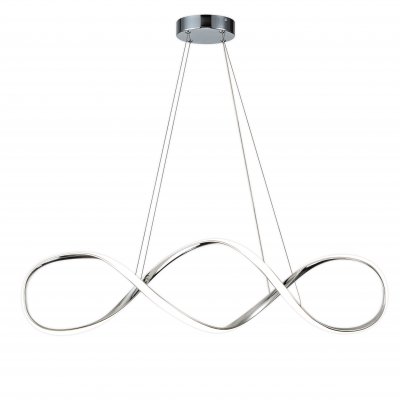 Подвесной светильник Escada 10236/1 LED*60W Chrome KNOT Подвесной светильник Escada 10236/1 LED*60W Chrome KNOT