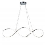 Подвесной светильник Escada 10236/1 LED*60W Chrome KNOT
