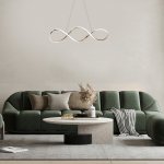 Подвесной светильник Escada 10236/1 LED*60W Gold KNOT