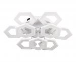 Потолочный светильник Escada 10236/9 LED*120W White HEXAGON