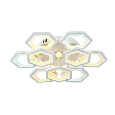 Потолочный светильник Escada 10236/9 LED*120W White HEXAGON Потолочный светильник Escada 10236/9 LED*120W White HEXAGON