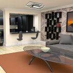 Потолочный светильник Escada 10242/3 LED*90W Black TWINS