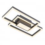 Потолочный светильник Escada 10242/3 LED*90W Black TWINS