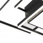 Потолочный светильник Escada 10242/4 LED*143W Black TWINS