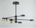 Потолочный светильник Escada 10246/6 LED*56W Black/Gold