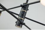 Потолочный светильник Escada 10246/6 LED*56W Black/Gold