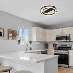 Потолочный светильник Escada 10247/2 LED*60W Black/Wood