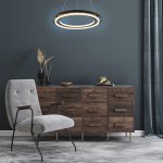 Подвесной светильник Escada 10248/2 LED*82W Black/Wood