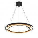 Подвесной светильник Escada 10248/2 LED*82W Black/Wood