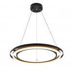 Подвесной светильник Escada 10248/2 LED*82W Black/Wood