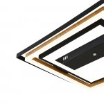 Потолочный светильник Escada 10249/2 LED*83W Black/Wood