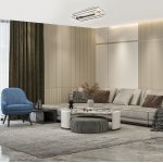 Потолочный светильник Escada 10250/2 LED*205W Black/White marble