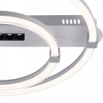 Потолочный светильник Escada 10253/2 LED*53+3W Chrome ASPECT