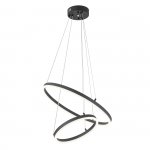 Подвесной светильник Escada 10254/2 LED*66W Black APP VOID