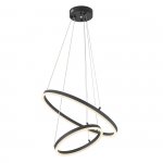 Подвесной светильник Escada 10254/2 LED*66W Black APP VOID