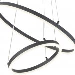 Подвесной светильник Escada 10254/2 LED*66W Black APP VOID