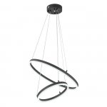 Подвесной светильник Escada 10254/2 LED*66W Black APP VOID