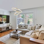 Подвесной светильник Escada 10254/2 LED*66W Gold APP VOID