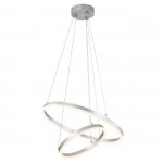 Подвесной светильник Escada 10254/2 LED*66W Silver APP VOID