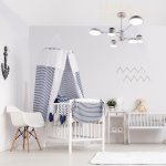 Светильник на штанге Escada 10255/6 LED*110W White/Gold