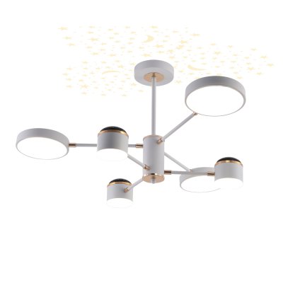 Светильник на штанге Escada 10255/6 LED*110W White/Gold Светильник на штанге Escada 10255/6 LED*110W White/Gold