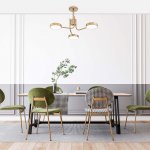 Светильник на штанге Escada 10258/3 LED*26W Champagne gold SKYLAR