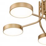 Светильник на штанге Escada 10258/5 LED*44W Champagne gold SKYLAR