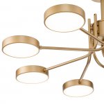 Светильник на штанге Escada 10258/8 LED*70W Champagne gold SKYLAR