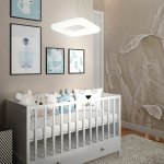 Подвесной светильник Escada 10259/1 LED*45W White SOFT