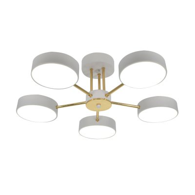 Светильник на штанге Escada 10262/5 LED*64W White/Gold