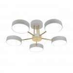 Светильник на штанге Escada 10262/5 LED*64W White/Gold