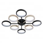 Потолочный светильник Escada 10262/8 LED*50W Black/Gold