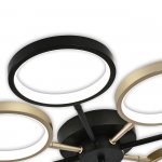 Потолочный светильник Escada 10262/8 LED*50W Black/Gold