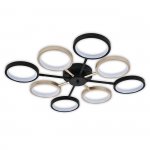 Потолочный светильник Escada 10262/8 LED*50W Black/Gold