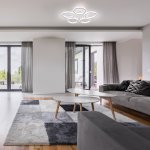 Потолочный светильник Escada 10263/5 LED*180+8W White CENTAURI