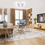 Потолочный светильник Escada 10265/8 LED*150W White MIRA