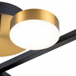 Светильник на штанге Escada 10266/8 LED*120W Black/Brass ALCOR