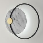 Настенный светильник Escada 10267/1 LED*15W Black/Marble