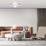 Потолочный светильник Escada 10267/4 LED*115W White DROP