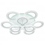 Потолочный светильник Escada 10270/9 LED*137+11W White MENITA