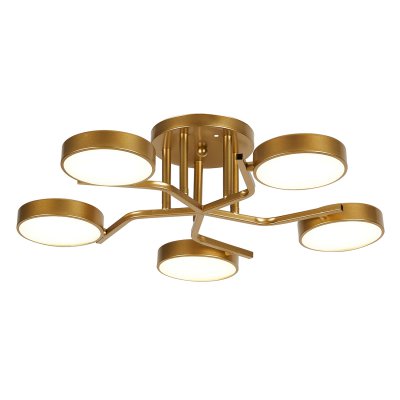 Потолочный светильник Escada 10273/5 LED*60W Champagne gold